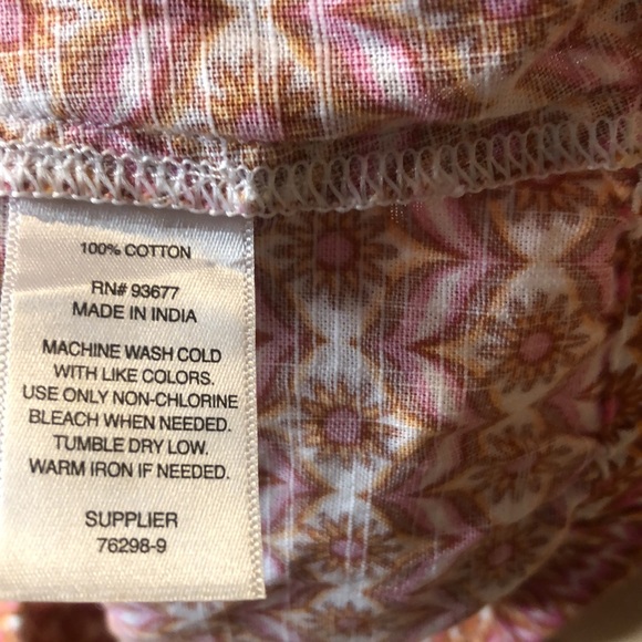 ‼️LAST CHANCE ‼️ A.n.a || NWT || Retro Geo Red Cropped Tank Top - Picture 8 of 8